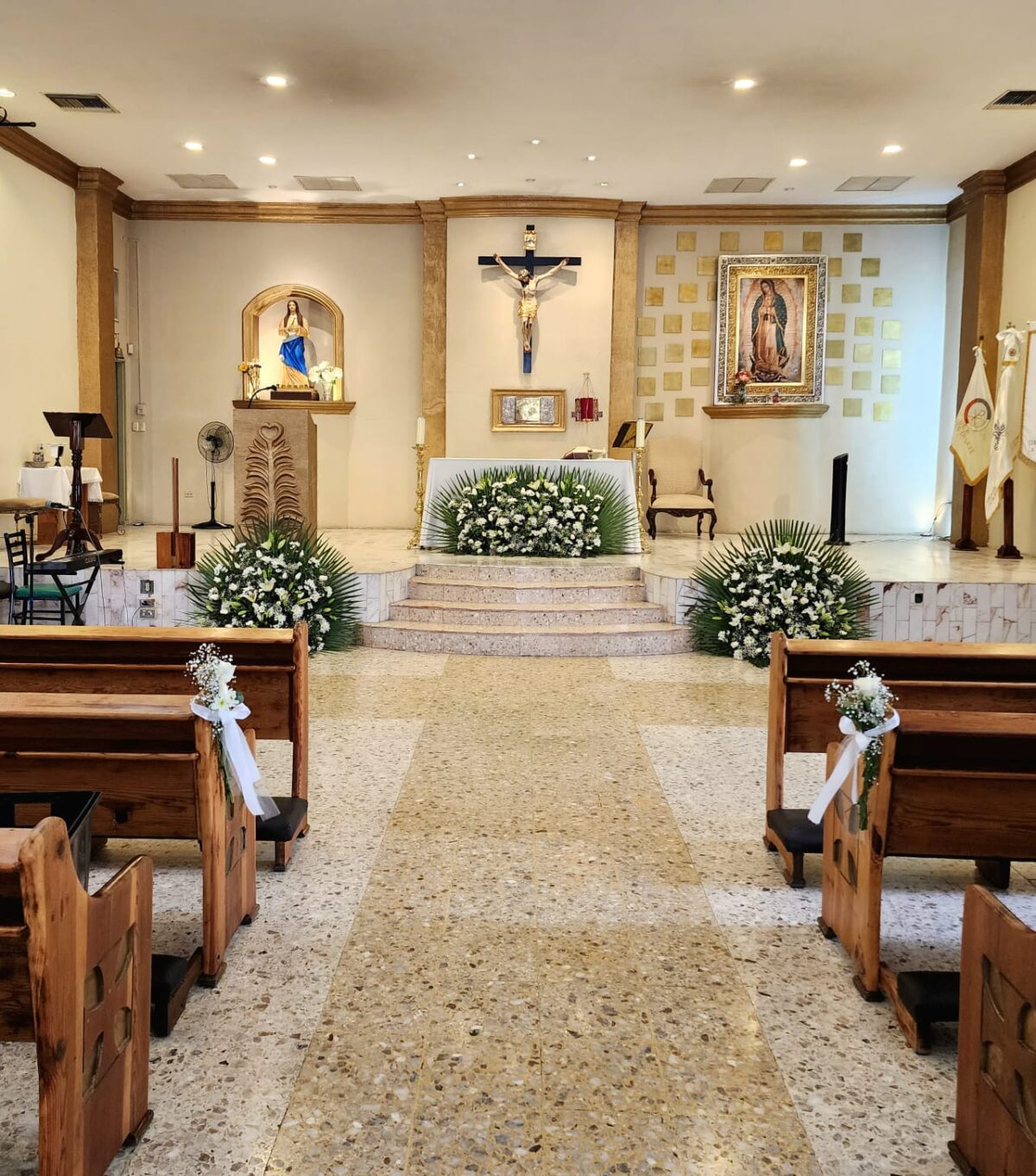 Arreglo floral para Iglesia